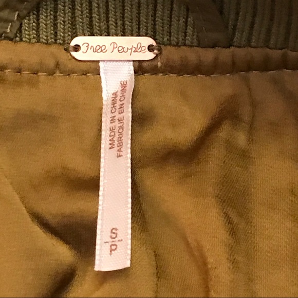 New Free People Easy Quilted Bomber 257 - Picture 4 of 6